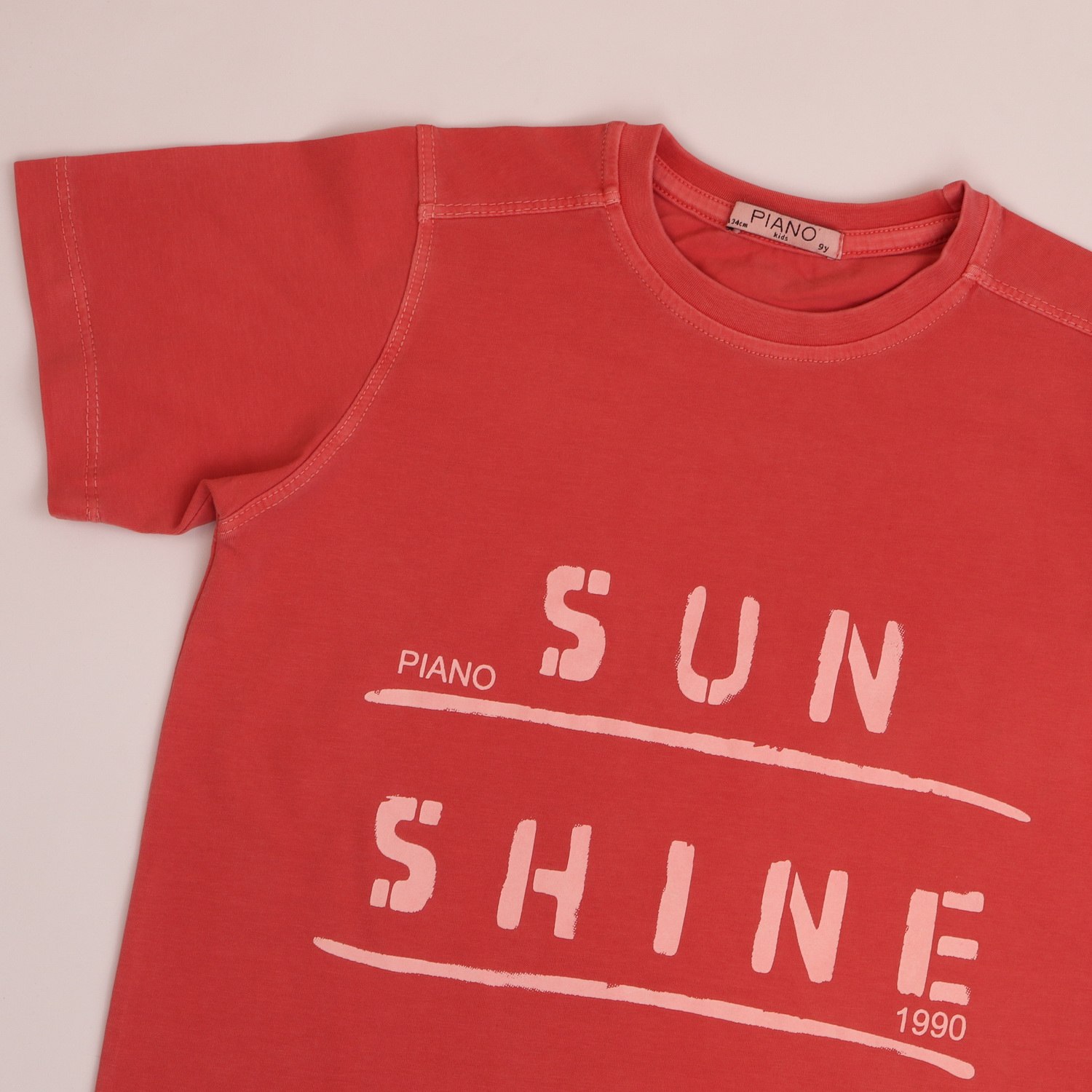 تیشرت یقه گرد سنگ شور