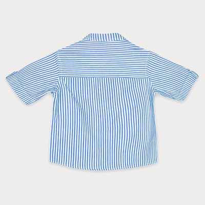 شومیز یقه فرانسوی پسرانه