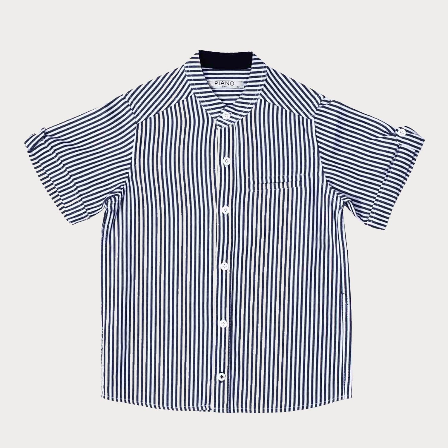 شومیز یقه فرانسوی پسرانه