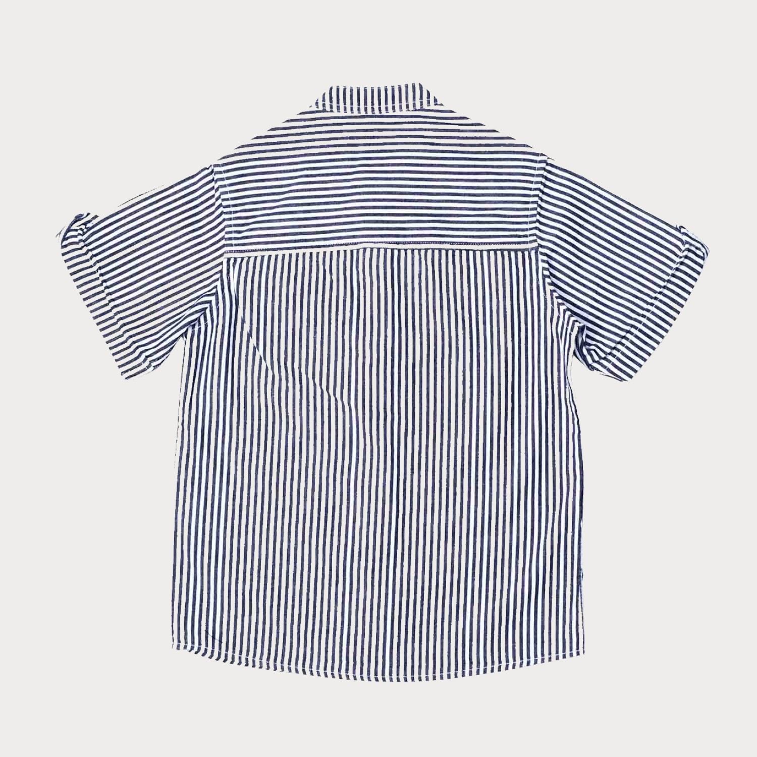 شومیز یقه فرانسوی پسرانه