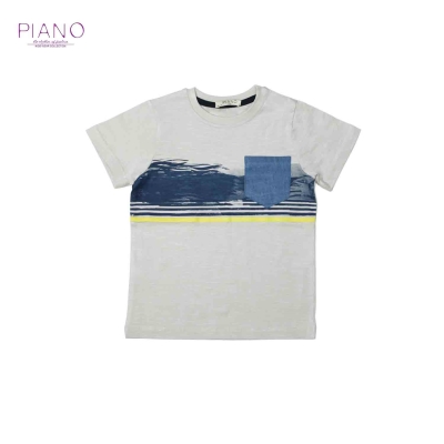 تیشرت اسلپ با جیب جین