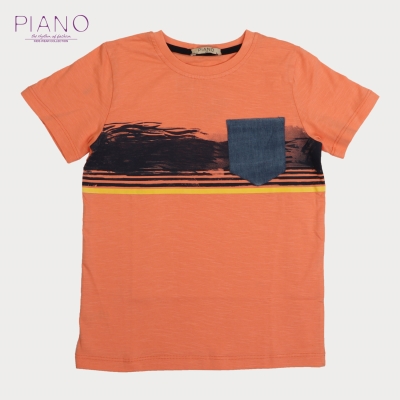 تیشرت اسلپ با جیب جین