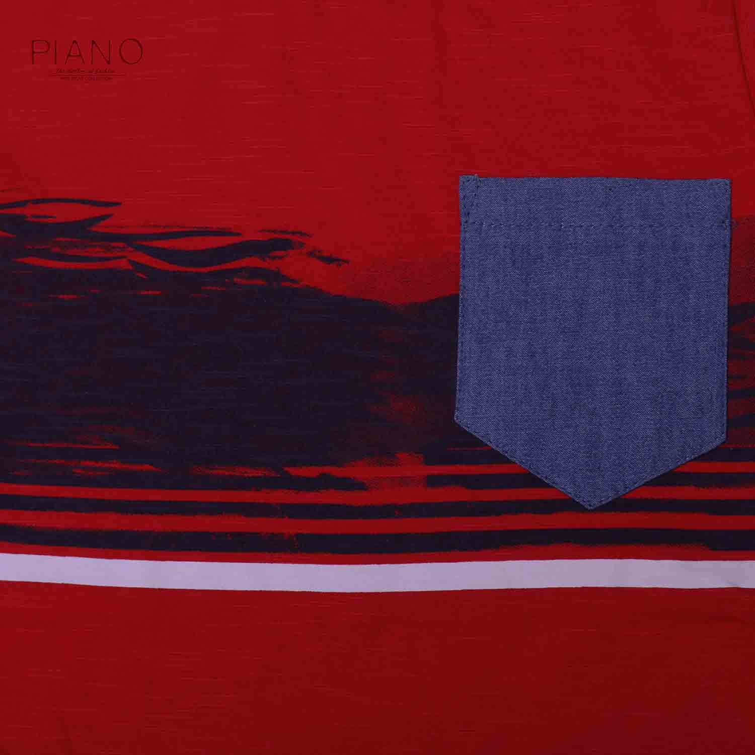 تیشرت اسلپ با جیب جین