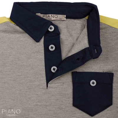 پلوشرت پسرانه سرشانه برش دار