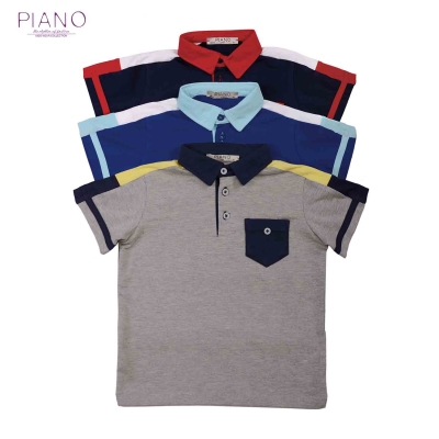 پلوشرت پسرانه سرشانه برش دار