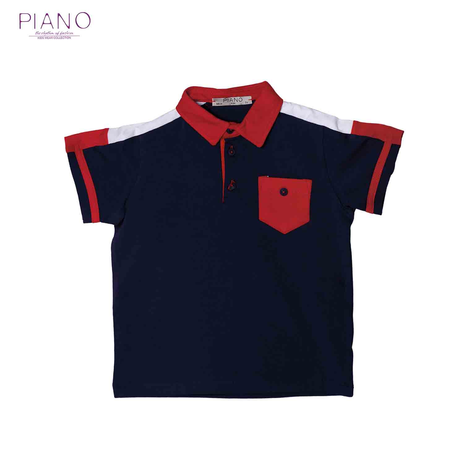 پولوشرت پسرانه سرشانه برش دار