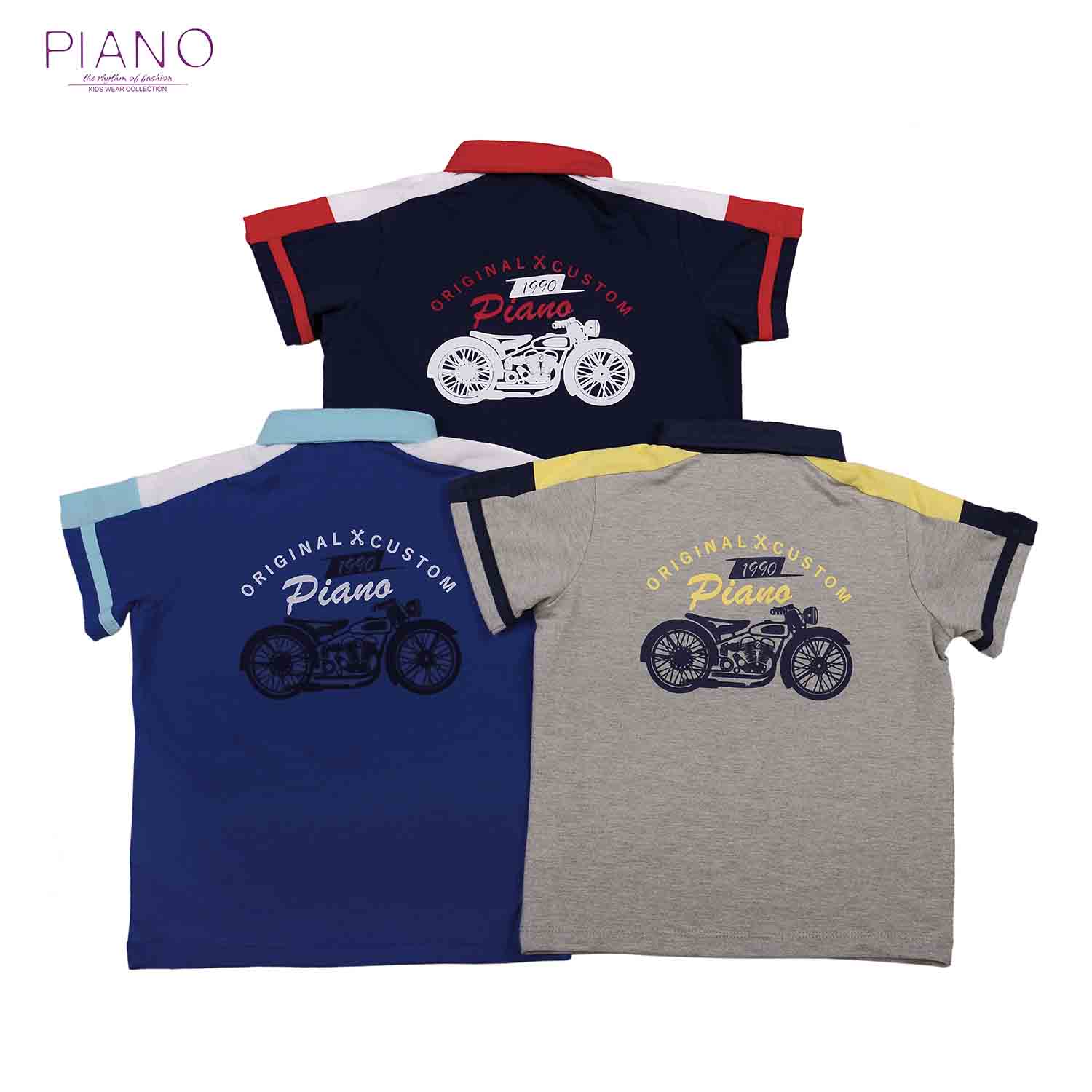 پولوشرت پسرانه سرشانه برش دار