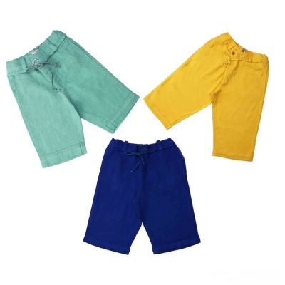 شلوارک لینن پسرانه