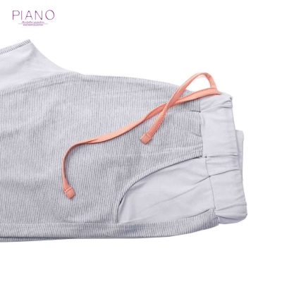 تاپ برش دار و شلوارک راه راه