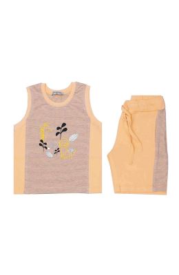 تاپ و شلوارک راه راه