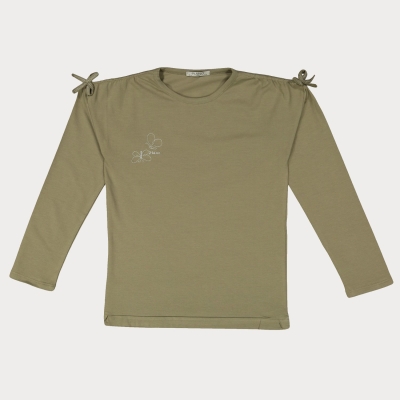 بلوز سرشانه کش دار