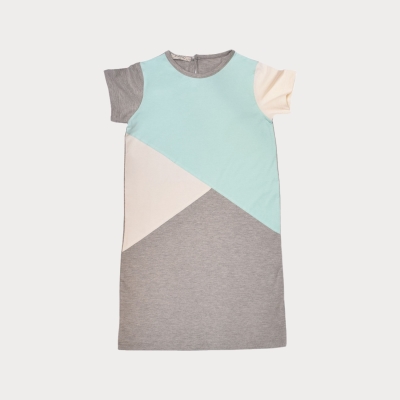 پیراهن یکرو لایکرا برش دار