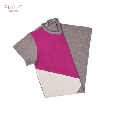 پیراهن یکرو لایکرا برش دار