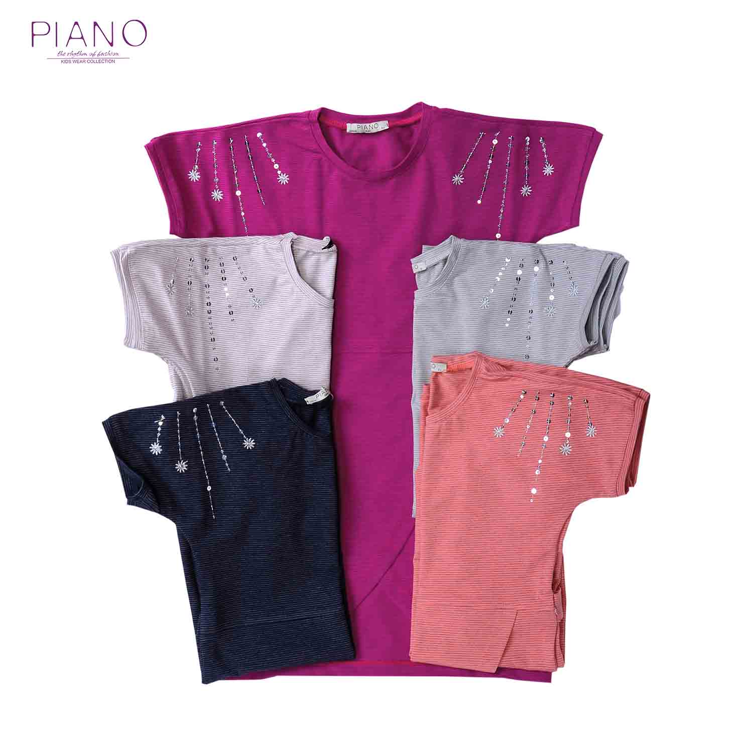 پیراهن یکرو لایکرا راه راه