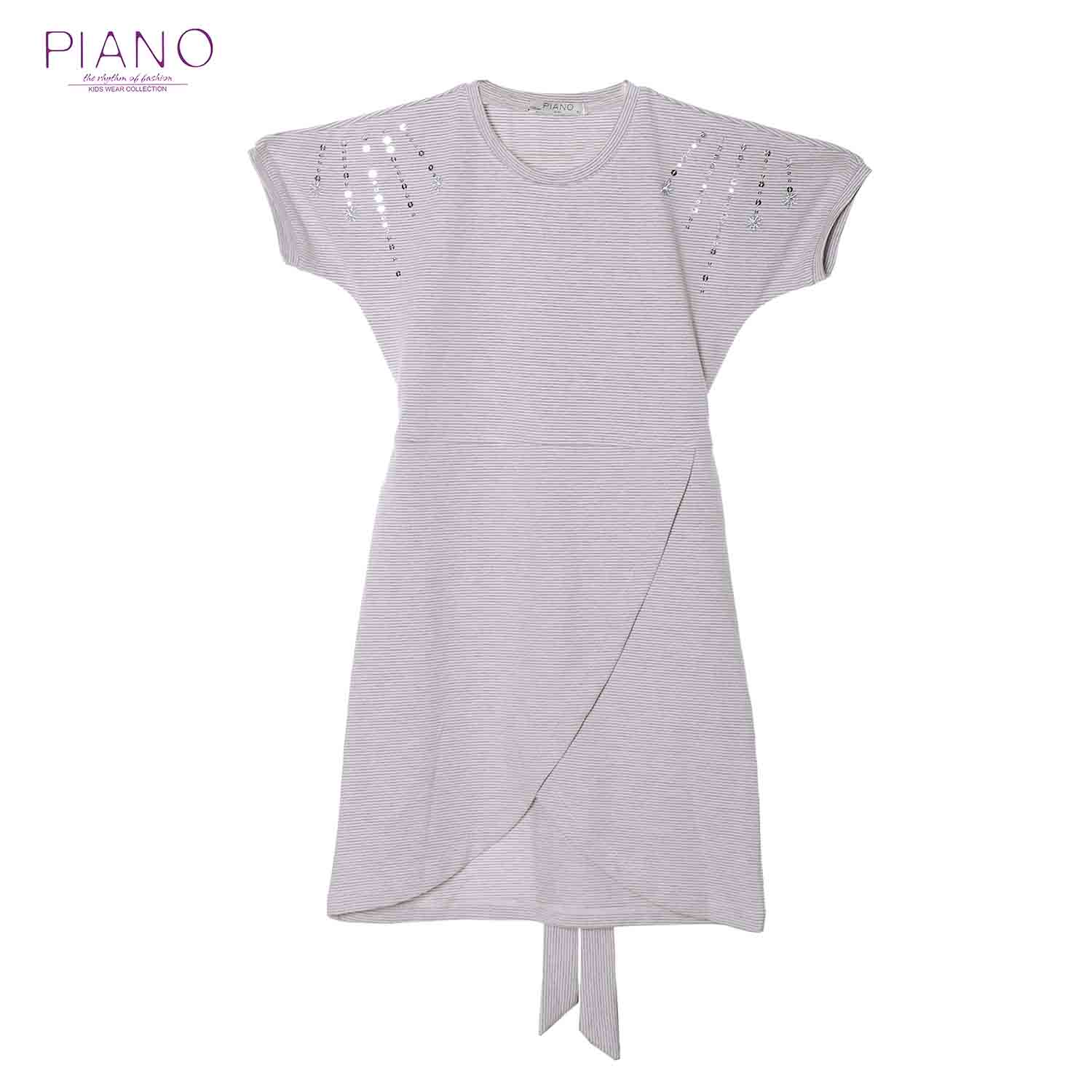 پیراهن یکرو لایکرا راه راه