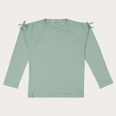 بلوز سرشانه کش دار