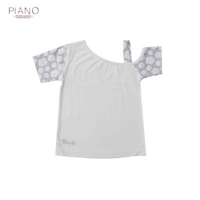 تیشرت یکرولایکرا و ژاکارد دخترانه