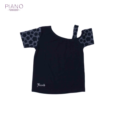 تیشرت یکرولایکرا و ژاکارد دخترانه