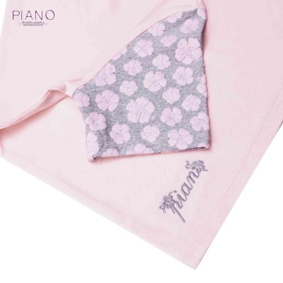 تیشرت یکرولایکرا و ژاکارد دخترانه