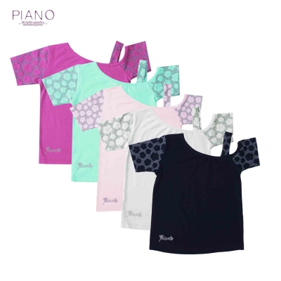 تیشرت یکرولایکرا و ژاکارد دخترانه