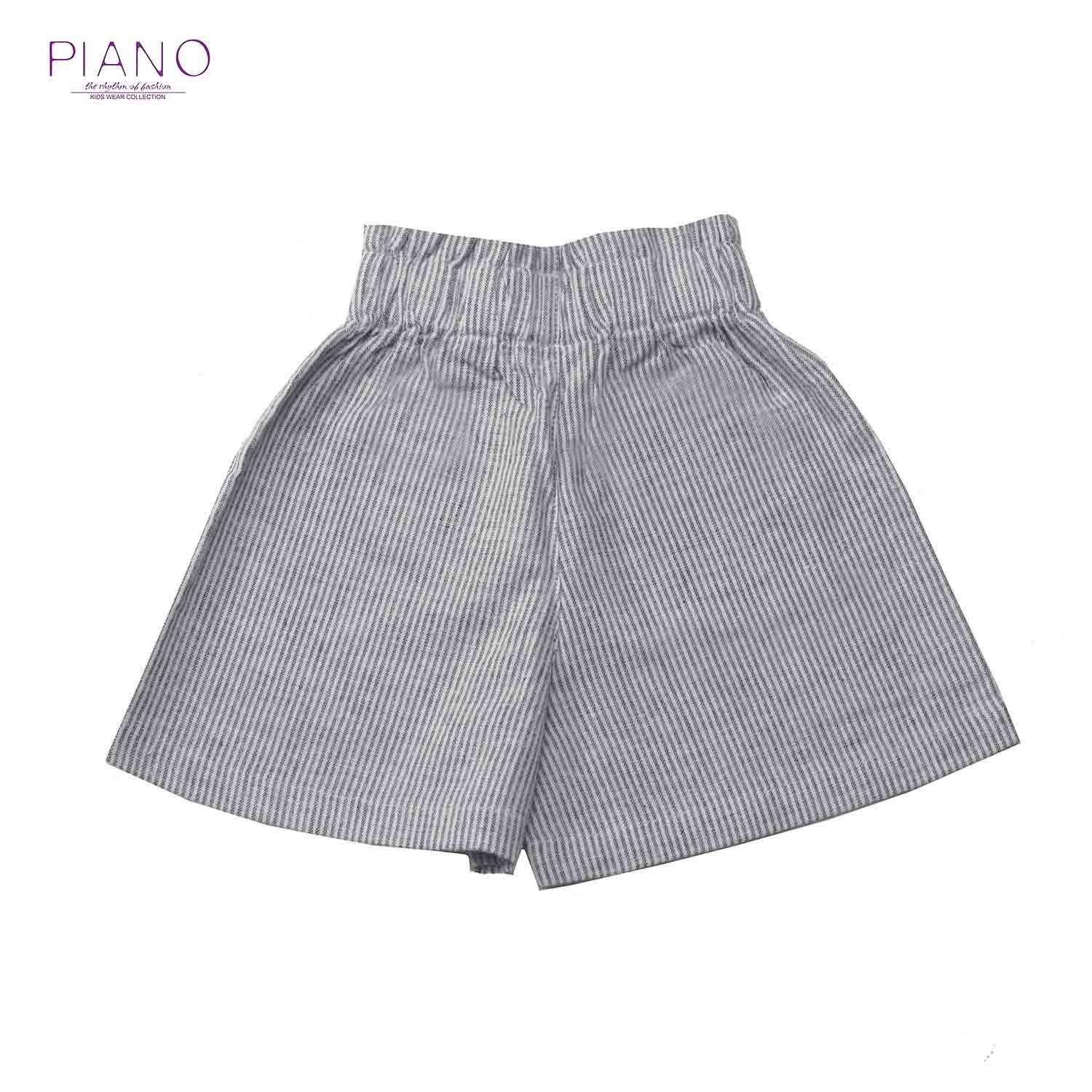 شلوارک نساجی راه راه دخترانه (ست با کد 1447)