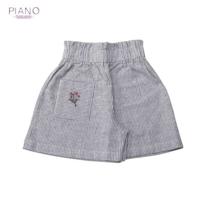 شلوارک نساجی راه راه دخترانه (ست با کد 1448)