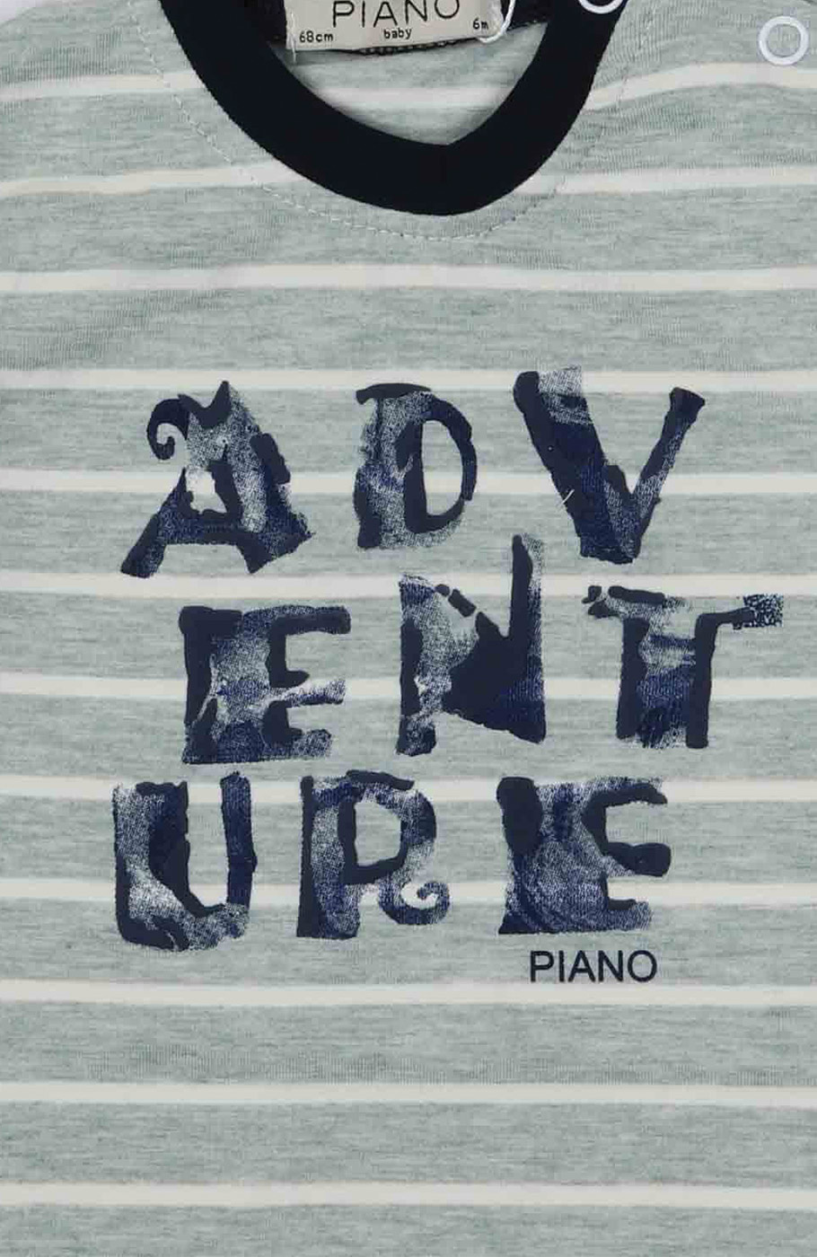 بلوز یکرو لایکرا ملانژ رنگی راه راه