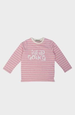 بلوز یکرو لایکرا ملانژ رنگی راه راه