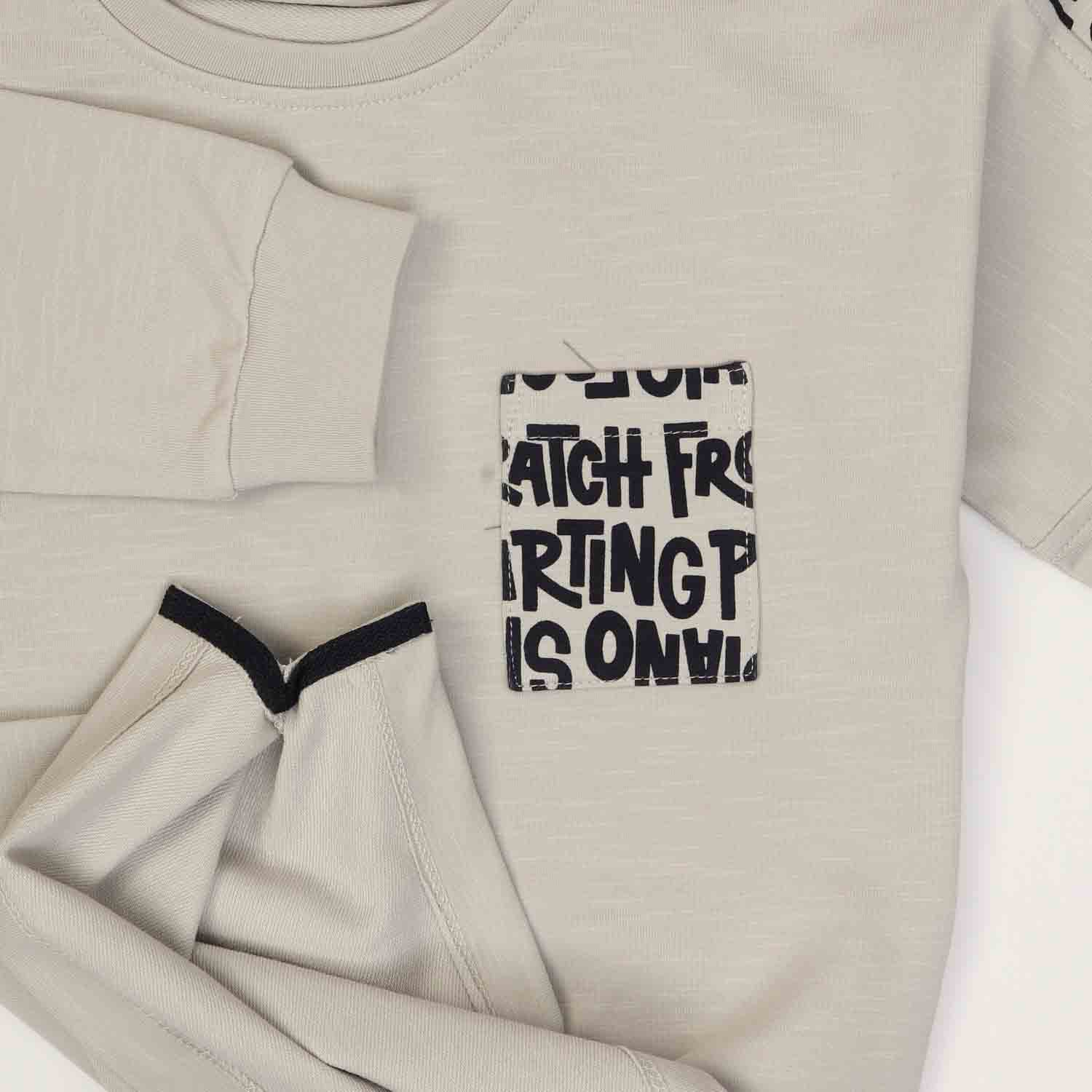 بلوز دورس لایکرا اسلپ آستین افتاده جیب دار