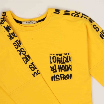 بلوز دورس لایکرا اسلپ آستین افتاده جیب دار