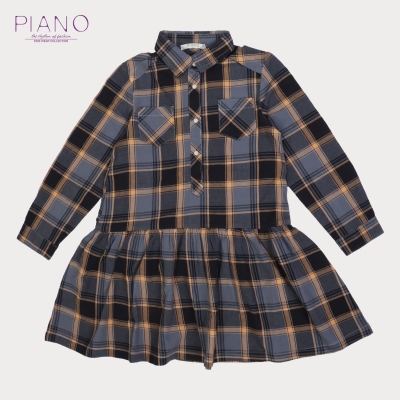 پیراهن نساجی چهارخانه درشت