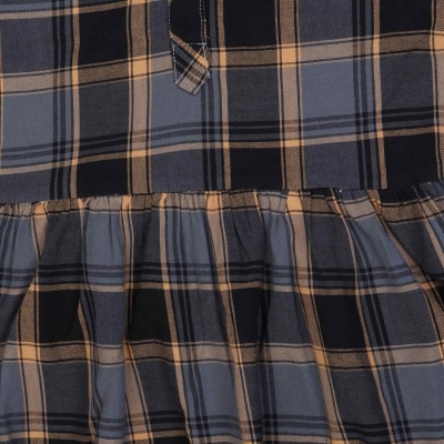 پیراهن نساجی چهارخانه درشت