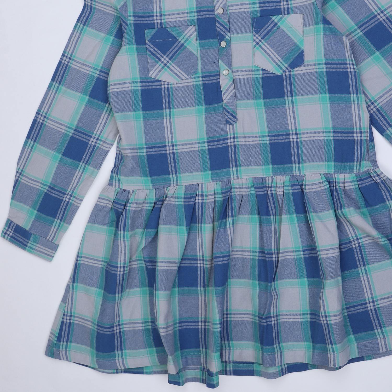 پیراهن نساجی چهارخانه درشت