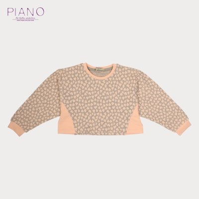 بلوز نیم تنه ژاکارد قلبی (ست با کد 1688)