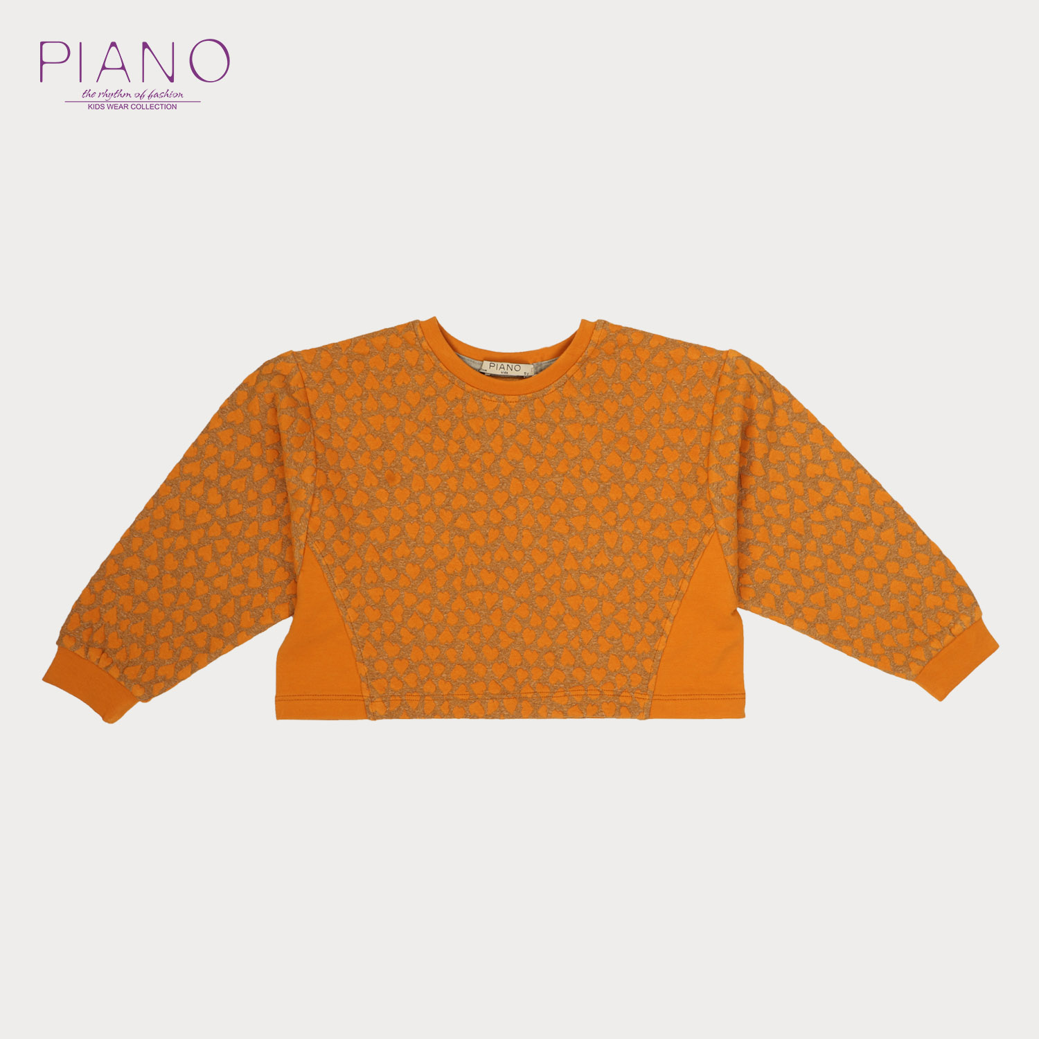 بلوز نیم تنه ژاکارد قلبی (ست با کد 1687)