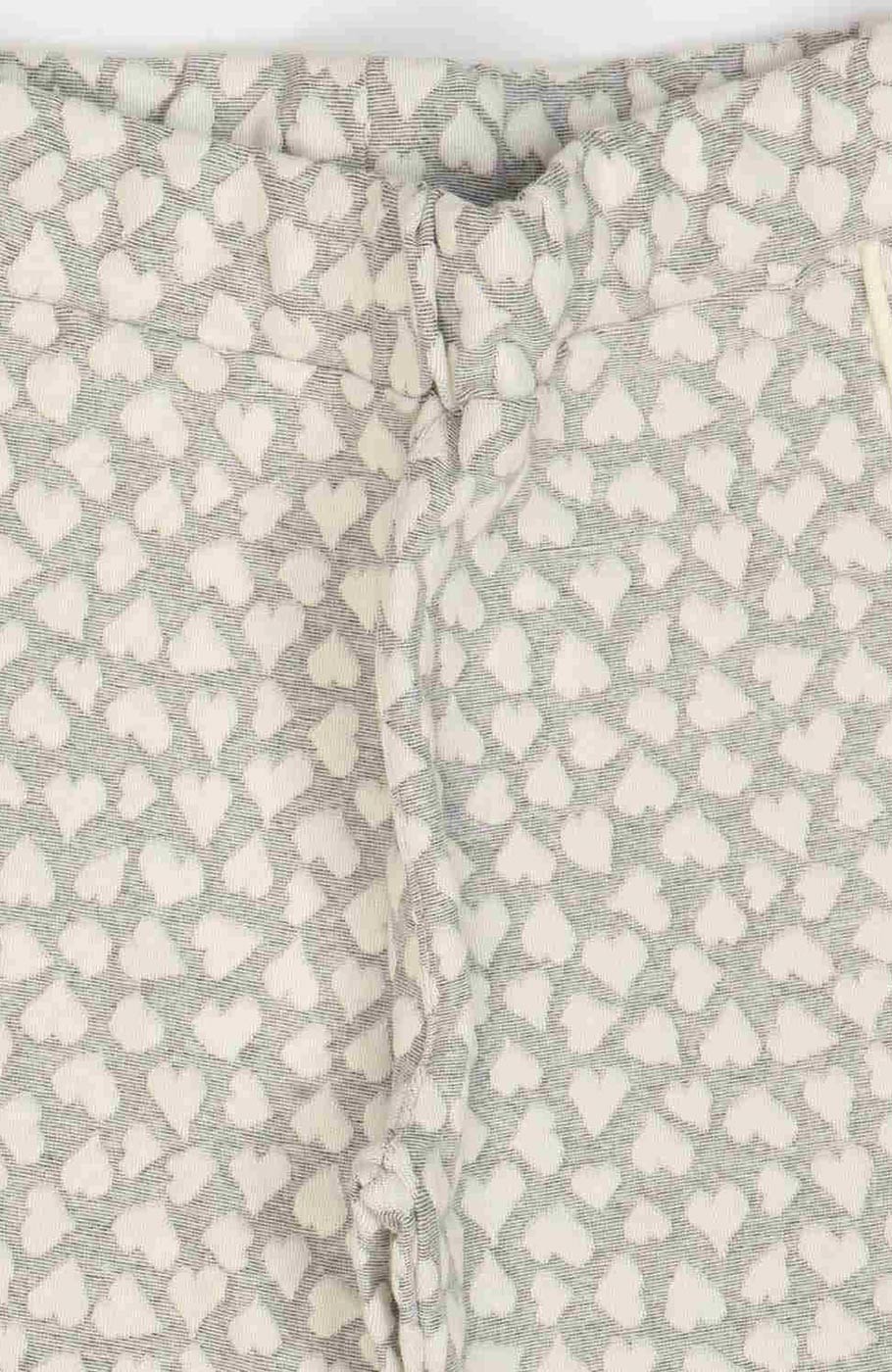 لگ ژاکارد قلبی (ست با کد 1686)