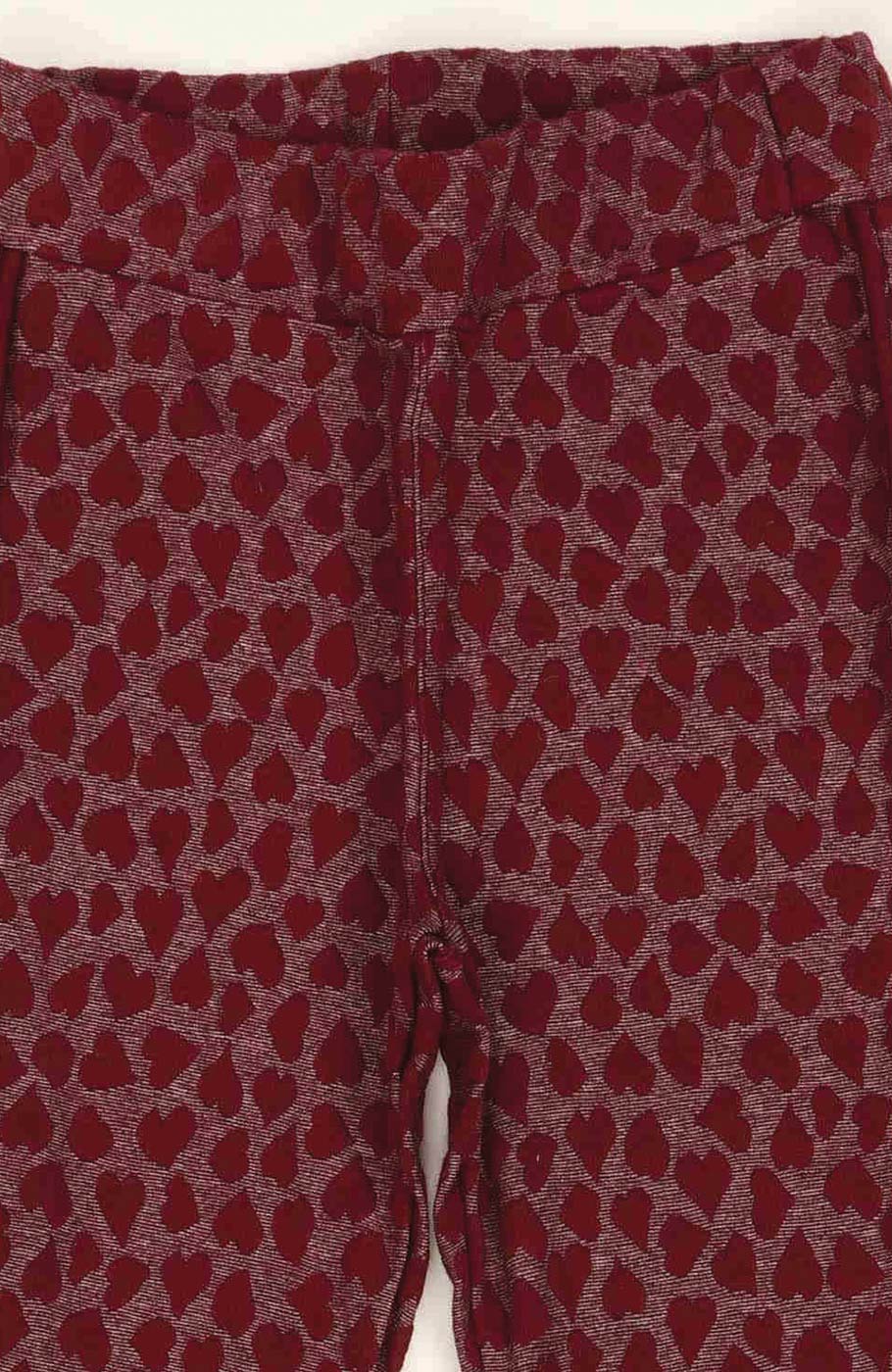 لگ ژاکارد قلبی (ست با کد 1686)