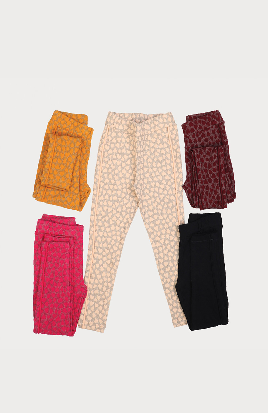 لگ ژاکارد قلبی (ست با کد 1685)