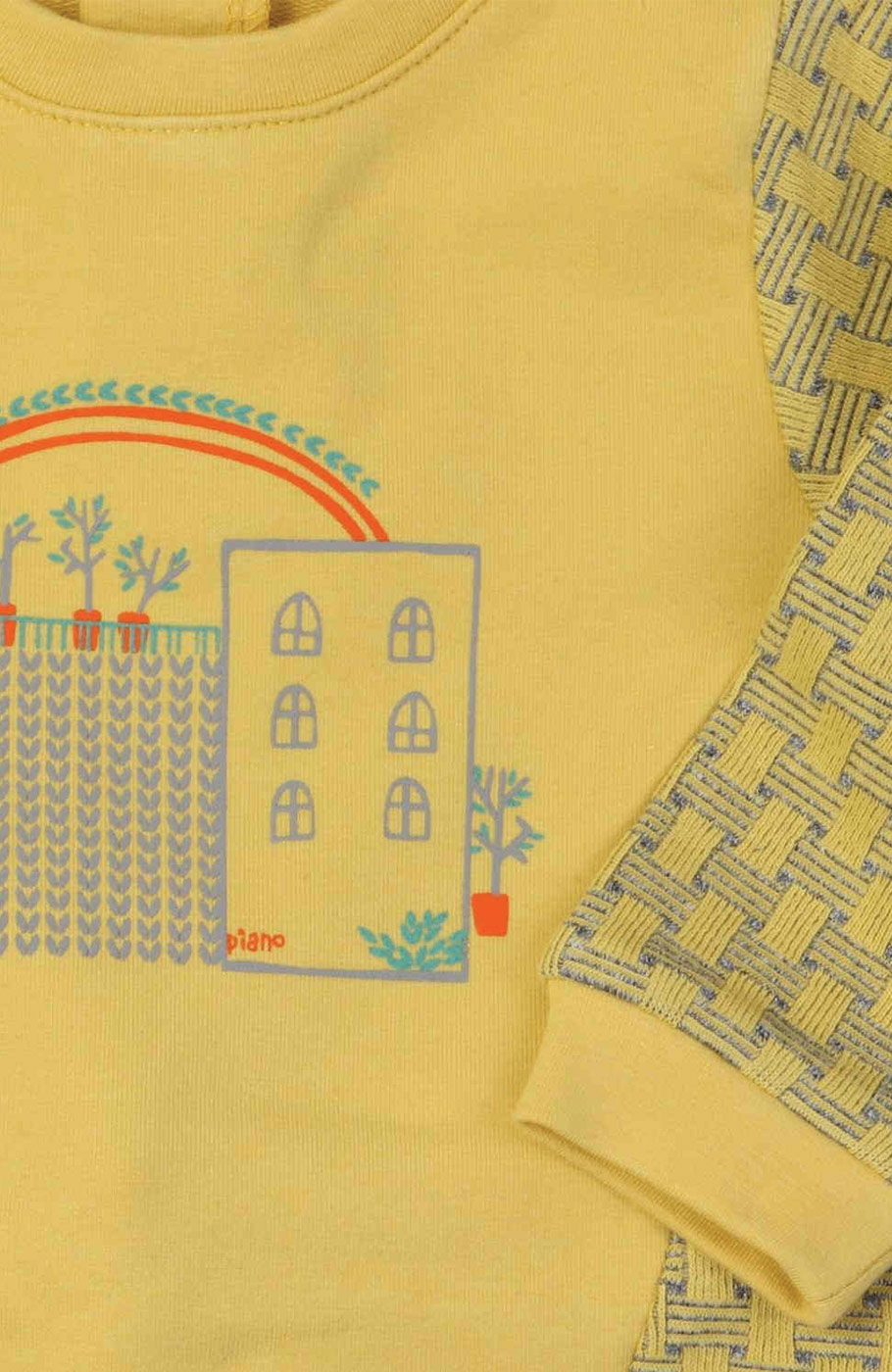 بلوز و لگ دورس لایکرا و ژاکارد