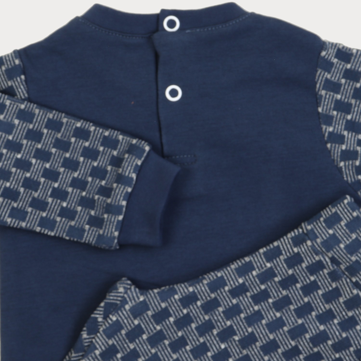 بلوز و لگ دورس لایکرا و ژاکارد