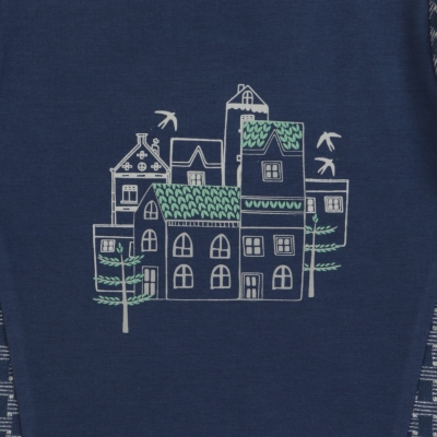 بلوز و لگ دورس لایکرا و ژاکارد