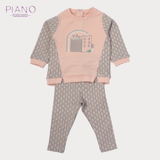 بلوز و لگ دورس لایکرا و ژاکارد بلوز و لگ دورس لایکرا و ژاکارد