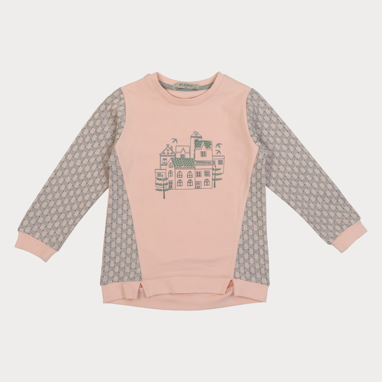 بلوز و لگ دورس لایکرا و ژاکارد