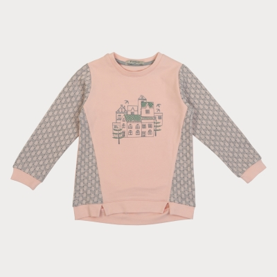 بلوز و لگ دورس لایکرا و ژاکارد