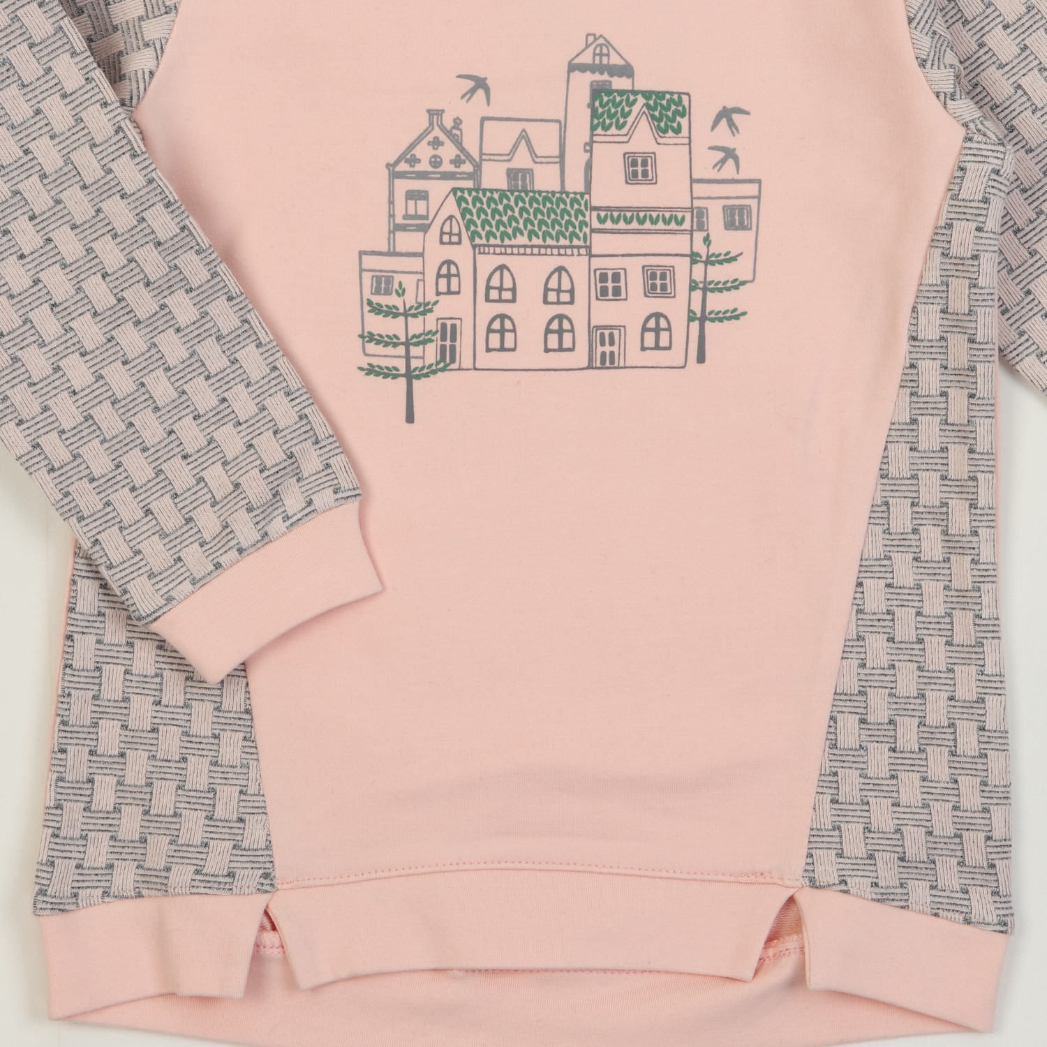 بلوز و لگ دورس لایکرا و ژاکارد