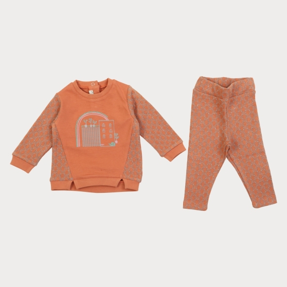 بلوز و لگ دورس لایکرا و ژاکارد بلوز و لگ دورس لایکرا و ژاکارد