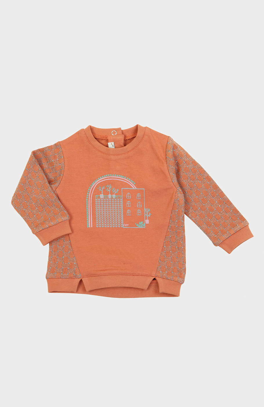 بلوز و لگ دورس لایکرا و ژاکارد