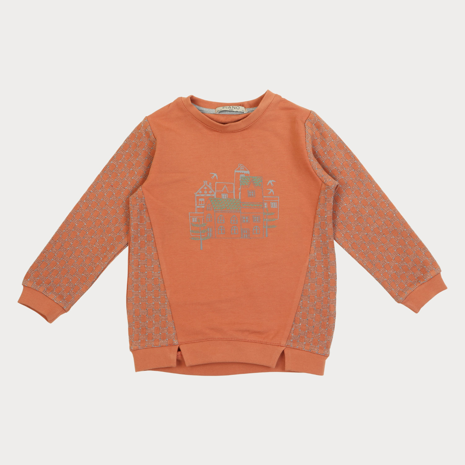 بلوز و لگ دورس لایکرا و ژاکارد