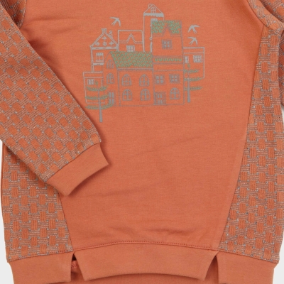 بلوز و لگ دورس لایکرا و ژاکارد