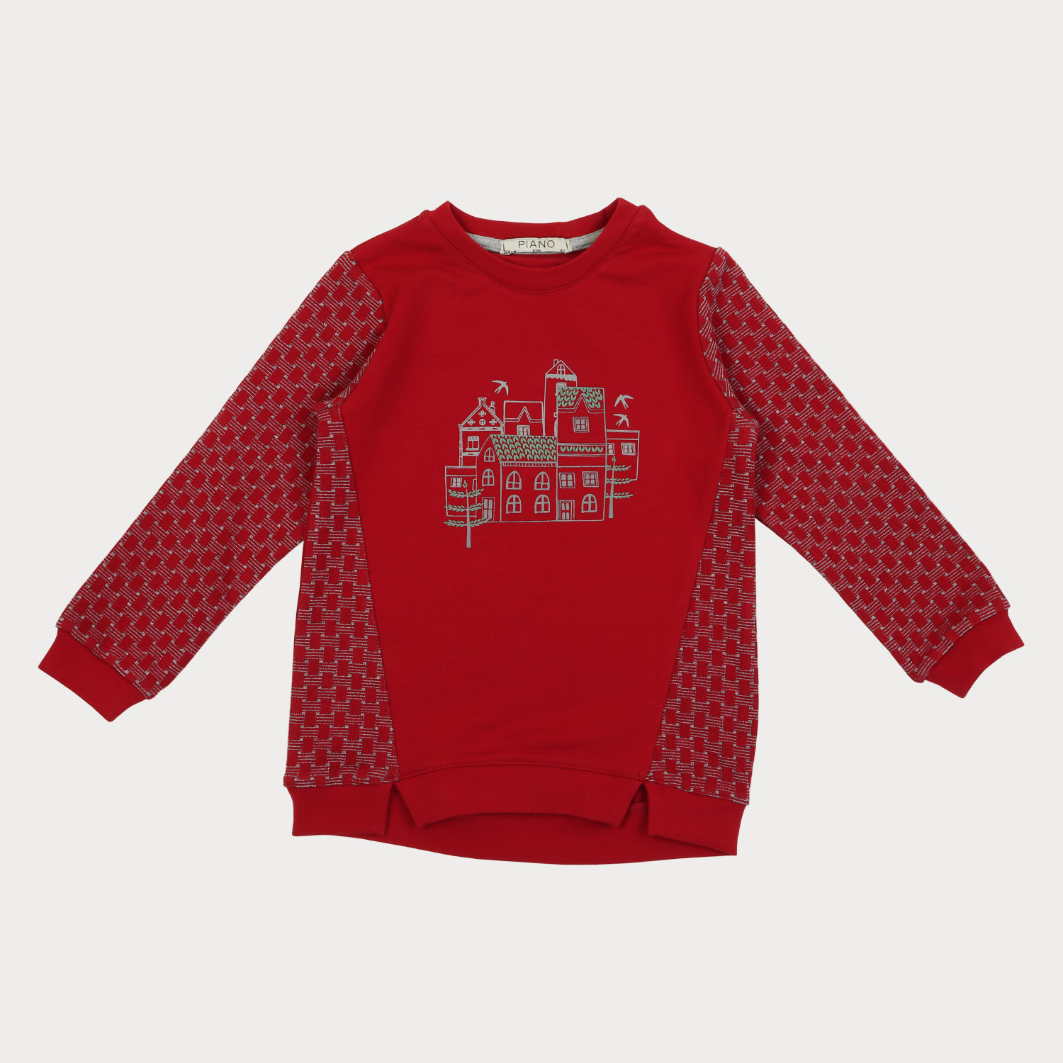 بلوز و لگ دورس لایکرا و ژاکارد